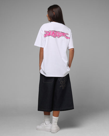 Loiter Cyber Logo T-Shirt White