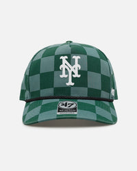 47 Brand New York Mets 'Checkerboard' 47 Hitch Snapback Green