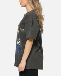Culture Kings X Atlassian Williams F1 Team Alex Albon T-Shirt Black Acidwash