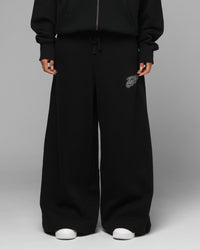Loiter Silicone Ultra Wide Sweatpants Black