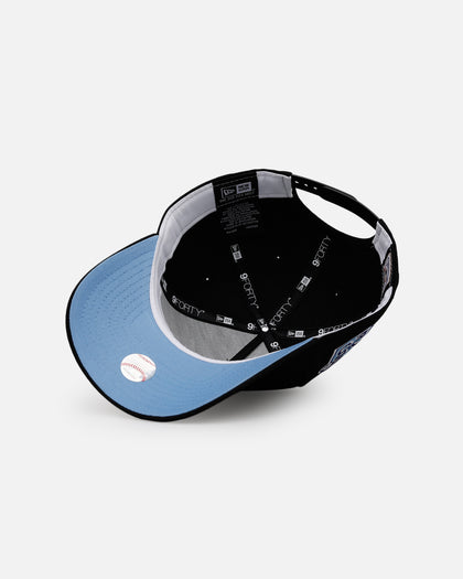 New Era Florida Marlins 'Black And Sky Blue' 9FORTY A-Frame Snapback Black/Sky Blue