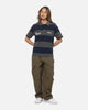Carre Common Striped Polo Forest/Navy