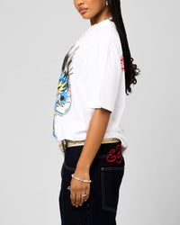 Ed Hardy Blue Dragon T-Shirt White