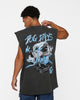 Carre Dog Days Muscle T-Shirt Black Wash