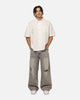 Saint Morta Credo Linen Button Up Shirt Off White