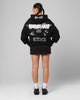 Loiter Rave Zip Hoodie Black