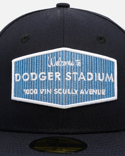 New Era Los Angeles Dodgers 'Welcome Sign' 59FIFTY Fitted Navy