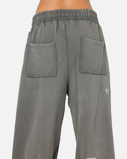 Saint Morta Athletc Sweatpants Washed Charcoal