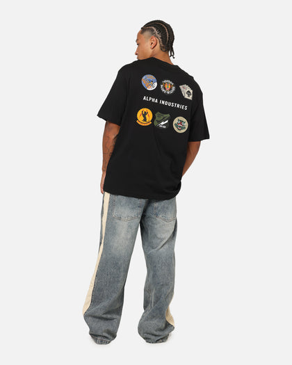 Alpha Industries Patched T-Shirt Black