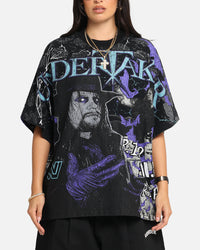 Culture Kings X WWE Undertaker All Over Print T-Shirt Black