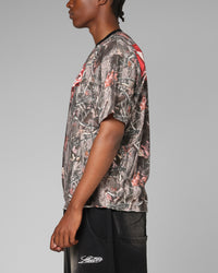 Loiter Holy Fire Premium T-Shirt Real Tree Camo