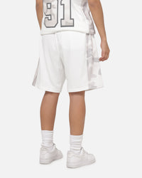 Mitchell & Ness Chicago Bulls Snow Camo Authentic Mesh Shorts White