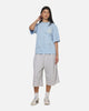 Adidas Vintage All Over Print T-Shirt Light Blue