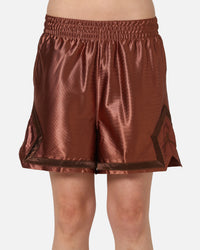Jordan Women's Dri-FIT 4" Diamond Shorts Metallic Red