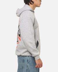 West Coast Choppers Choppers Cross Hoodie Grey Marle