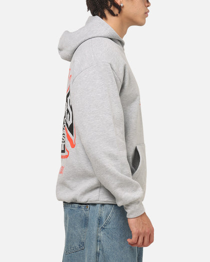 West Coast Choppers Choppers Cross Hoodie Grey Marle