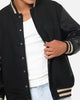 Saint Morta Valhala Varsity Jacket Black