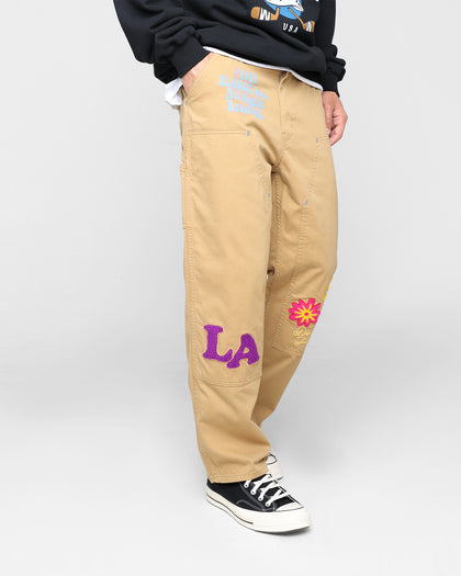 X-Large Daisy Double Knee Work Pants Khaki