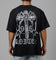 Loiter Chrome Spider T-Shirt Black Acidwash