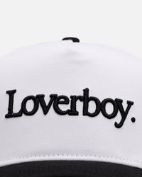 Aug11 Loverboy Snapback White/Black