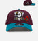 New Era Anaheim Ducks 'Rose Emblem' 9FORTY A-Frame Snapback Official Team Color