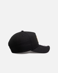 New Era New York Yankees 'Canvas Chainstitch Project X' 9FORTY A-Frame Snapback Black/Gold