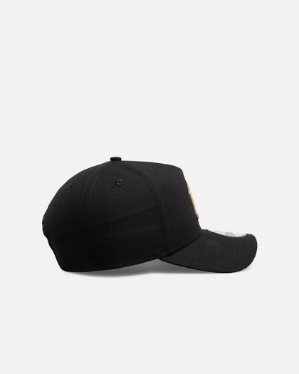 New Era New York Yankees 'Canvas Chainstitch Project X' 9FORTY A-Frame Snapback Black/Gold