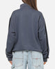 Carre Footie 1/4 Zip Crewneck Vintage Navy