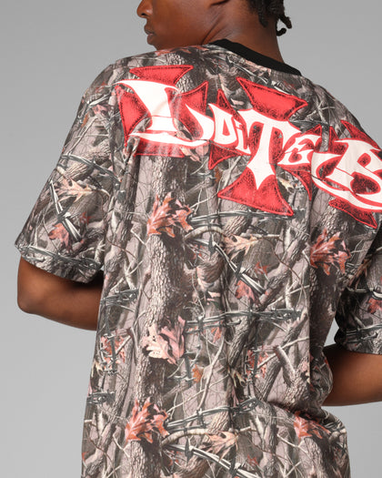 Loiter Holy Fire Premium T-Shirt Real Tree Camo