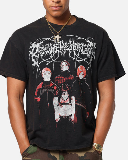 Bring Me The Horizon Theres No Love T-Shirt Black Wash