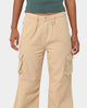 MNML Chloe Mid Rise Cargo Jeans Beige