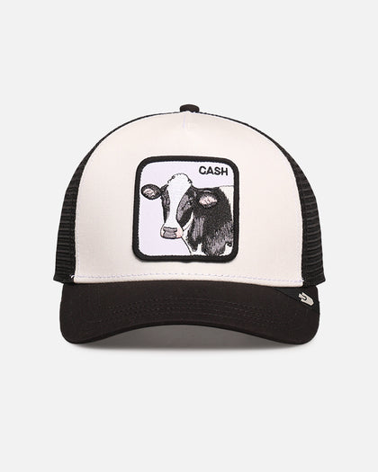 Goorin Bros The Cash Cow Trucker Snapback Off White/Black