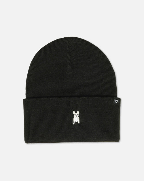 47 Brand French Bulldog 'Dog Collection' 47 Beanie Black