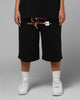 Loiter Hybrid Premium Shorts Black/Leopard