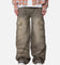 MNML Double Knee Cargo Pants Olive