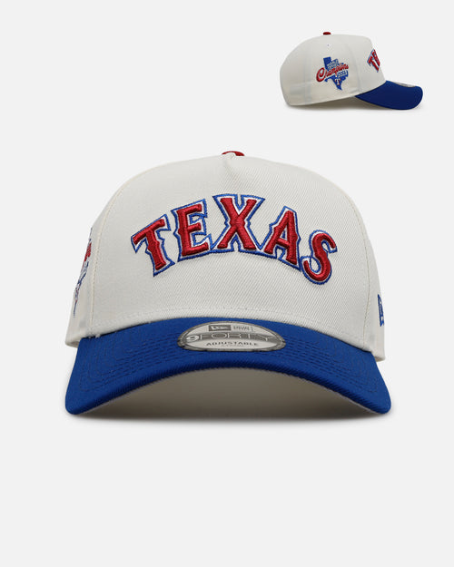 New Era Texas Rangers 'Chrome Metallic Wordmark' 9FORTY A-Frame Snapback Chrome