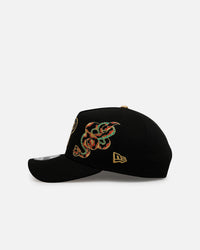 New Era Philadelphia Phillies 'Year Of The Snake' 9FORTY A-Frame Snapback Black/Gold
