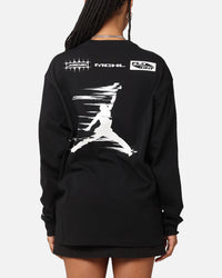 Jordan Jumpman MVP 85 Long Sleeve Crewneck T-Shirt Black/Sail