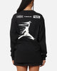 Jordan Jumpman MVP 85 Long Sleeve Crewneck T-Shirt Black/Sail