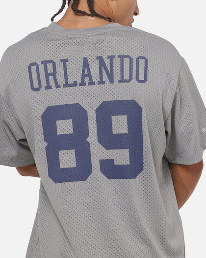 Mitchell & Ness Orlando Magic Open Mesh T-Shirt Grey