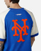 Pro Standard New York Mets Double Knit Raglan T-Shirt Blue