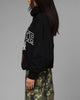 Loiter Drop Out Zip Hoodie Black