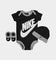Nike Futura Three-Piece Infant Set Black