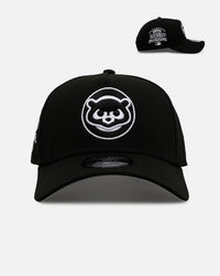 New Era Chicago Cubs 'Black And White' 9FORTY A-Frame Snapback Black/White