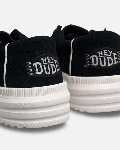 Hey Dude Rev Suede Argan Oil Black
