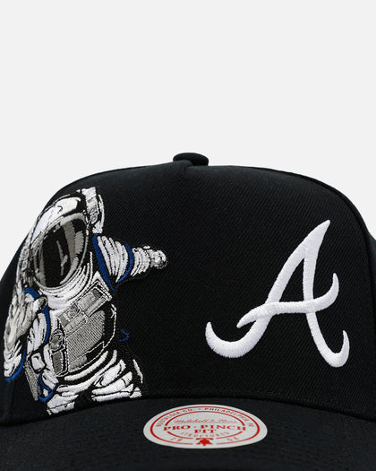 Mitchell & Ness Atlanta Braves 'Rocketman' Pro Pinch Snapback Black