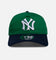 New Era New York Yankees 'Coop Two-Tone' 9FORTY A-Frame Unstructured Snapback Green/Navy