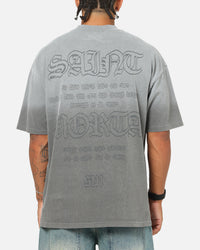 Saint Morta Holy Ghost T-Shirt Washed Charcoal