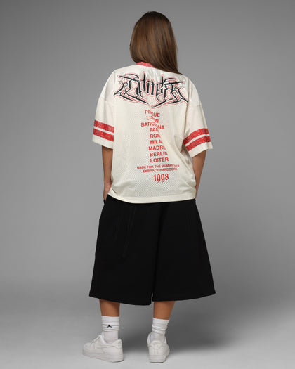 Loiter Hardcore Jersey Off White/Red