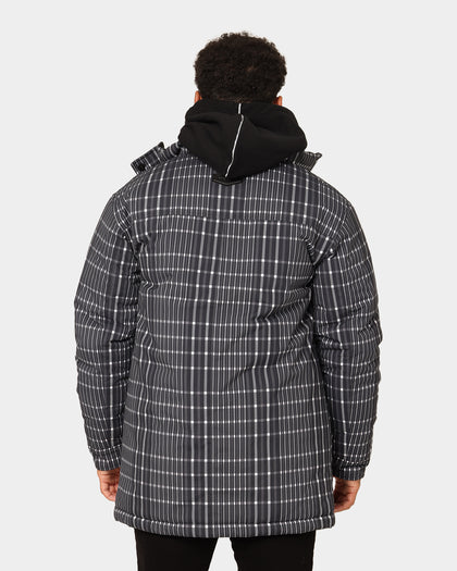 Saint Morta Mercy Merci Plaid Jacket Black